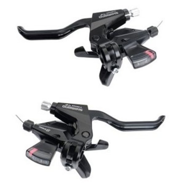 SHIMANO ACERA M320 SHIFTER SET 3X8-SP. V-BRAKE 2-VINGER