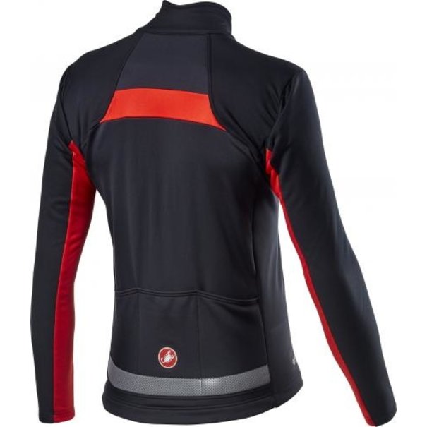 CASTELLI MORTIROLO VI JACKET IN LIGHT BLACK