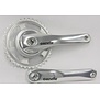 CRANKSET ALUMINIUM ORIGINEEL 38T ZILVER