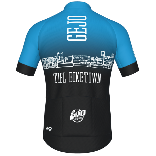 MILREMO GEJO  BIKETOWN TIEL SHIRT BLAUW