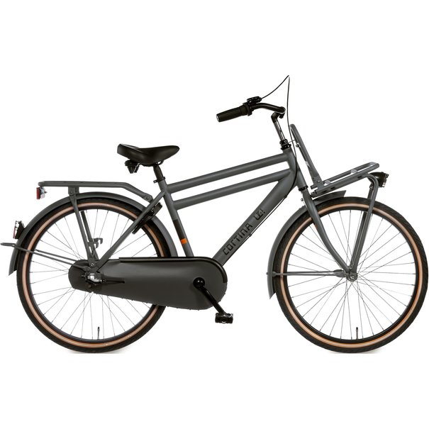 CORTINA TRANSPORT U4 MINI SOLID 24INCH JONGENSFIETS IN MOUSE GREY MATT MET 3 VERSNELLINGEN