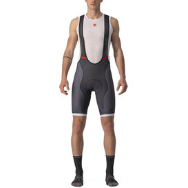 COMPETIZIONE KIT BIBSHORT DARK GRAY/SILVER GRAY