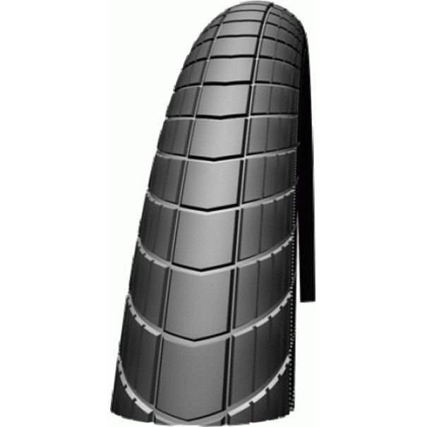 SCHWALBE BIG APPLE BUITENBAND 20X2.00 50-406 R RACEGUARDZWART