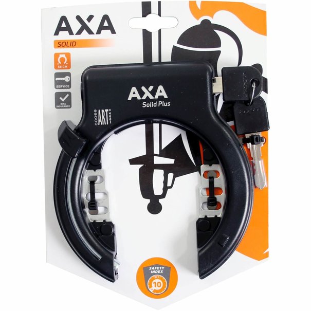 AXA RINGSLOT SOLID PLUS IN ZWART