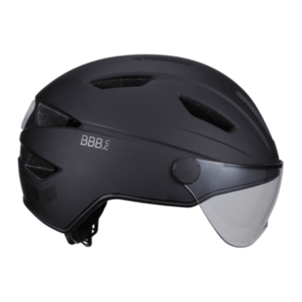 BBB BHE-57 MOVE FACESHIELD HELM MET TRANSPARENT VIZIER