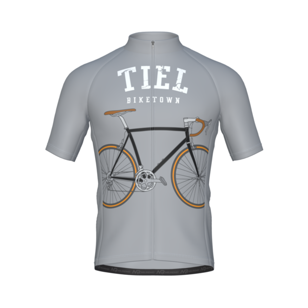 MILREMO GEJO  BIKETOWN TIEL SHIRT GRIJS