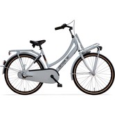 TRANSPORT U4 MINI SOLID 24 INCH MEISJESFIETS  IN SMOOTH GREY MATT MET 3 VERSNELLINGEN