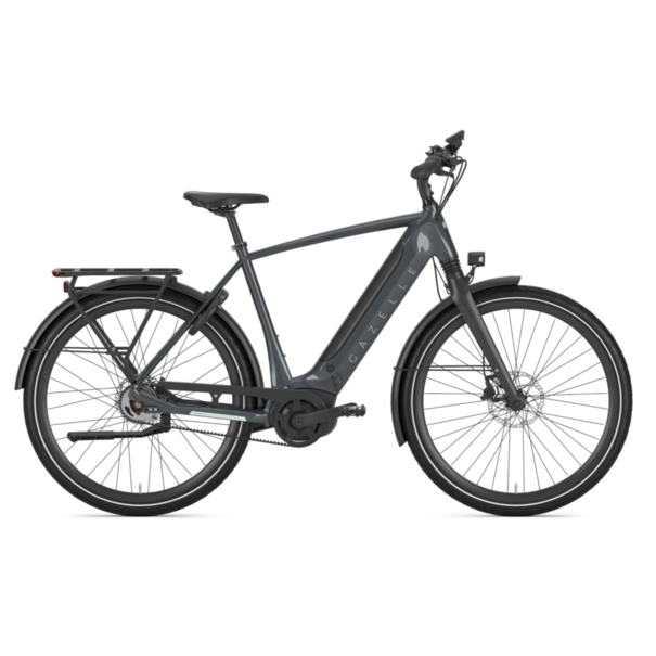 GAZELLE ULTIMATE C5 HEREN ANTHRACITE GREY 5 VERSNELLINGEN 500WH