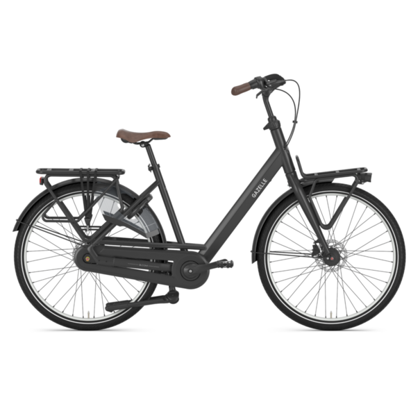 GAZELLE BLOOM C7 IN BLACK MAT MET 7 VERSNELLINGEN