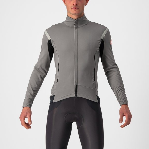 CASTELLI PERFETTO ROS 2 JACKET-NICKEL GRAY/TRAVERTINE