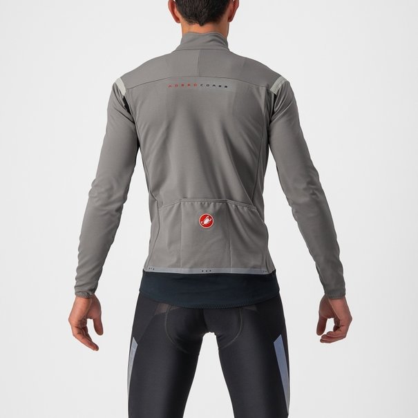 CASTELLI PERFETTO ROS 2 JACKET-NICKEL GRAY/TRAVERTINE