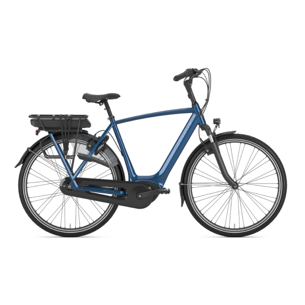 GAZELLE ORANGE C7+ HERENFIETS HMB IN MALLARD BLUE 7 VERSNELLINGEN 400WH