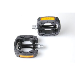 PEDAAL SOLE KOGA M/LOGO ALM/PVC ZW STEL