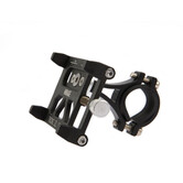 TELEFOONHOUDER ALU M/BRACKET BLACK MIRAGE