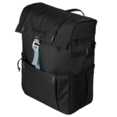 ENKELE FIETSTAS IN BLACK / LIGHT OLIVE 18,5L