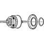 BINNENWERK NEXUS 8V SG-8R22 184MM SHIMANO