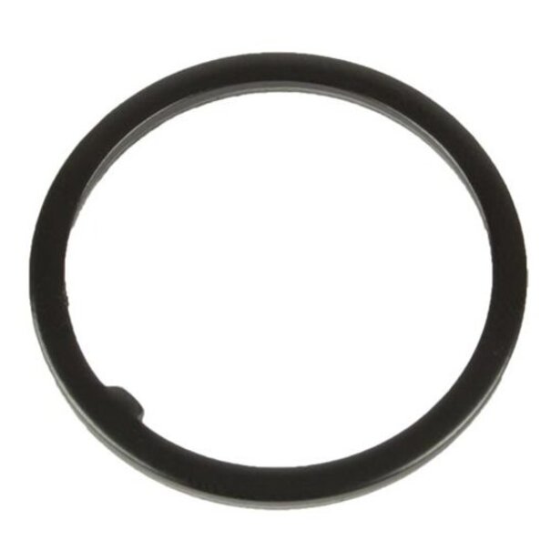 MERKLOOS BALHOOFD VULRING 1 INCH M/PUNT IN ZWART