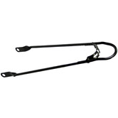 SPATBORD STANG 24 AS BUMPER IN MAT ZWART