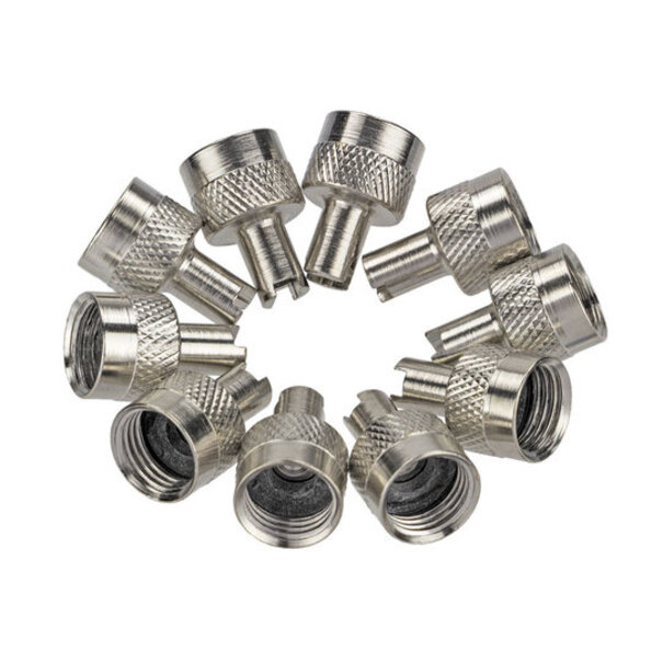 Alligator VENTIELNIPPEL HM DOP M/GAFFEL VAN CHROME