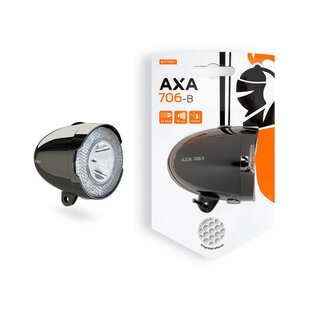KOPLAMP 706 BATT ZWART