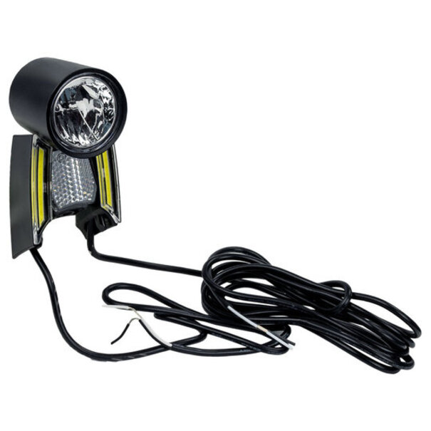 SPANNINGA KOPLAMP AERFLOW 2.0 NAAFDYNAMO IN ZWART FINEZ