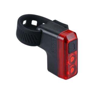 BLS-145 ACHTERLAMP SALUTE RECHARGEABLE  ZWART