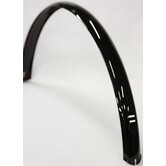 SPATSCHERM ACHTER 28 INCH 001 BLACK ROND PROFIEL R50