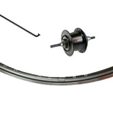 ACHTERWIEL 28 INCH MACH1 MET NEXUS 7 GESLEPEN IN 001 BLACK