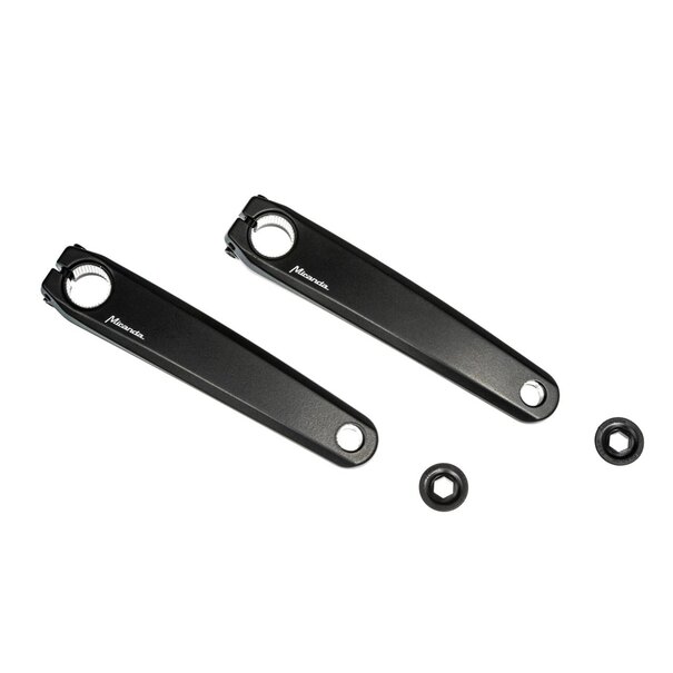 GAZELLE CRANKS MIRANDA TER BEHOEVE VAN SHIMANO E6100 IN ZWART