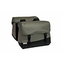 DUBBELE TAS OSLO JOLI DOUBLE ZWART/GROEN 37L