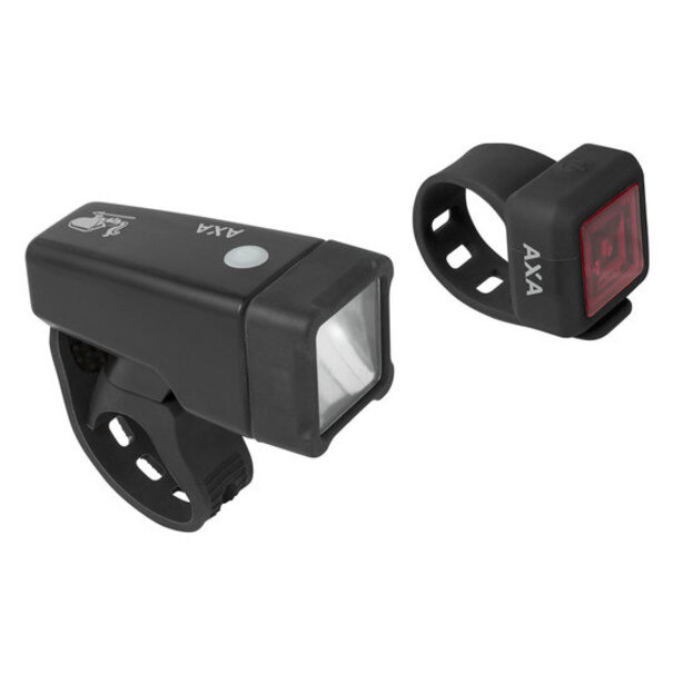 AXA LAMPSET NITELINE T1 BATTERIJ LED ZWART