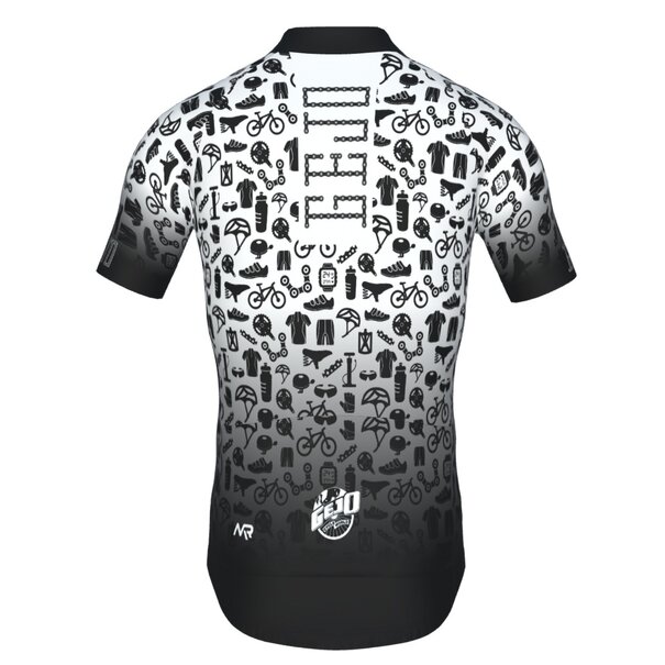 MILREMO GEJO ICONS SHIRT ZWART/WIT