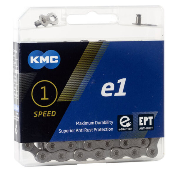 KMC KETTING 1V 3/32 E1 EPT 130 ZILVER