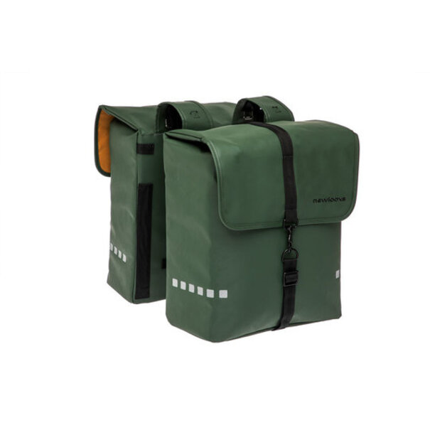 NEW LOOXS DUBBELE FIETSTAS ODENSE IN GREEN 39L