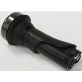 HANDVAT LINKS BASIS 100MM IN BLACK MET DRAAIBEL