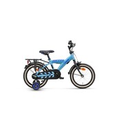 SNAKE JONGENSFIETS VAN 16 INCH IN BLAUW