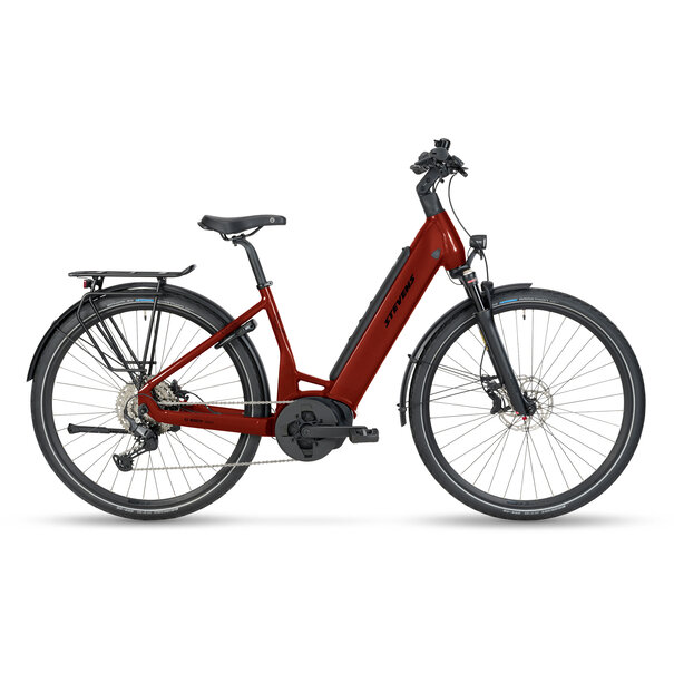 STEVENS E-TRITON 6.6.1 LT (incl 500wh) DAMES REDWOOD