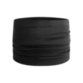 BBW-496 MERINOTUBE SJAAL UNISEX IN ZWART