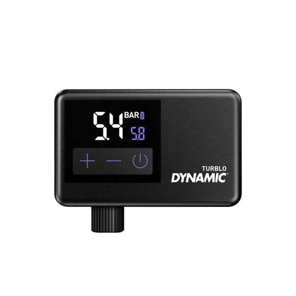 Dynamic TURBLO ZWART ACCU FIETSPOMP