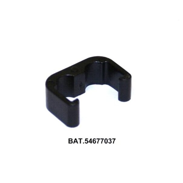 BATAVUS kabelklem deel zwart voor 2 kabels pvc