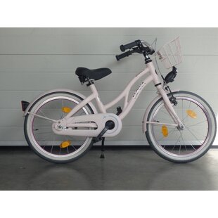 ocean meisjes gebruite18 inch kinderfiets in de kleur ice
