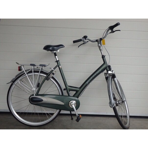 Batavus genova n7 damesfiets 57cm grijsgroen gebruikt