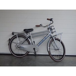 Transport u4 jongens 24 inch  zilvergrijs gebruikte fiets