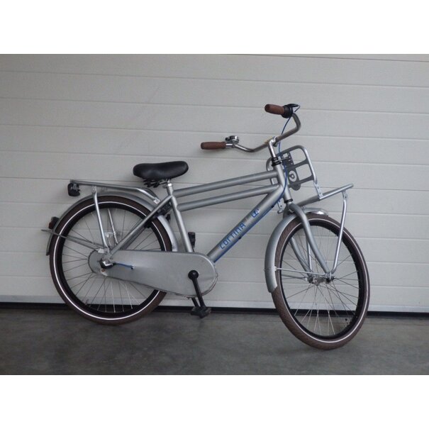 Cortina Transport u4 jongens 24 inch  zilvergrijs gebruikte fiets