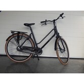 Foss dames fiets 57cm zwart handremmen en 7 versnellingen gebruikt