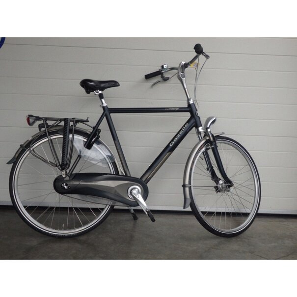 GAZELLE  orange c3 heren  61cm matt gebruikt 3 versnellingen