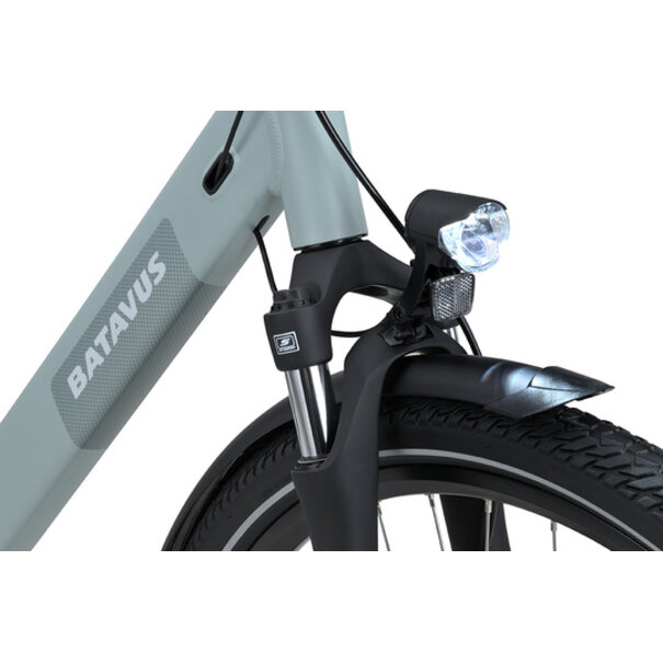 BATAVUS Altura CP Dames 7 Grey Turquoise matt 400 wh accu