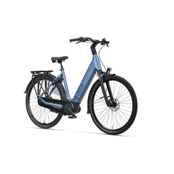 BATAVUS Finez PT Dames 8 Steel blue matte 500 wh accu