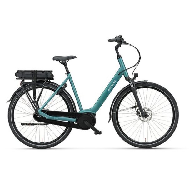 BATAVUS Altura CP Dames 7 Light Sea Green matt 400 wh accu