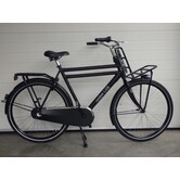 transport u4 r3 herenfiets 61cm zwart mat gebruikt